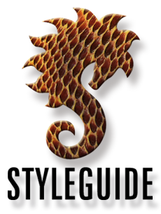 Logo STYLEGUIDE Schlangenhaut